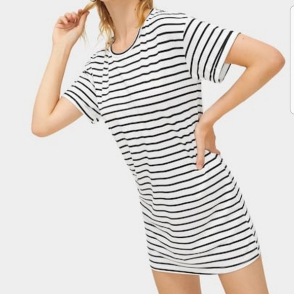 T-SHIRT STRIPPED SHIRT - Picture 3 of 4